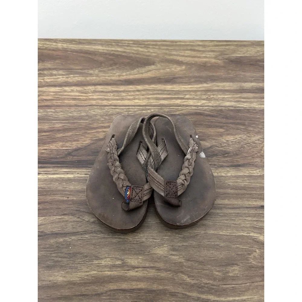 Rainbow girls sandals